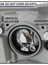 Xtune OEM Left Driver Side Headlight Chevrolet Aveo 2009-2011                                     - HD-JH-CAVEO509-OE-L - Image 5