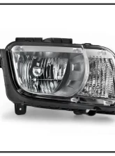 Xtune OEM Style Headlights With Chrome Lens Chevrolet Camaro 2010-2013                                     - HD-JH-CCAM10-OE-C - Image 2