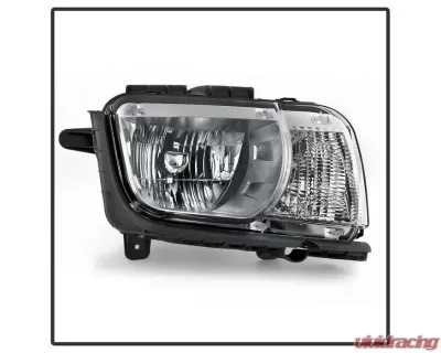 Xtune OEM Style Headlights With Chrome Lens Chevrolet Camaro 2010-2013 - HD-JH-CCAM10-OE-C