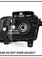 Xtune OEM Style Headlights With Chrome Lens Chevrolet Camaro 2010-2013                                     - HD-JH-CCAM10-OE-C - Image 6