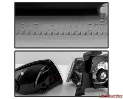 Xtune 4pcs set Corner Lamp & Headlights With Black Lens Chevrolet Cavalier 2000-2002 - HD-JH-CCAV00-SET-BK