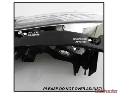 Xtune 4pcs set Corner Lamp & Headlights With Black Lens Chevrolet Cavalier 2000-2002 - HD-JH-CCAV00-SET-BK