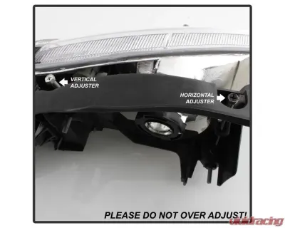 Xtune 4pcs set Corner Lamp & Headlights With Chrome Lens Chevrolet Cavalier 2000-2002 - HD-JH-CCAV00-SET-C