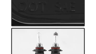 Xtune 8pcs set Headlights W/ Corner & Parking Lights and Black Lens Chevrolet C/K | Silverado | Suburban | Tahoe 1994-1999                                     - HD-JH-CCK88-AM-BK-SET - Image 6