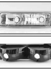 Xtune 8pcs set Headlights W/ Corner & Parking Lights and Chrome Lens Chevrolet C/K | Silverado | Suburban | Tahoe 1994-1999                                     - HD-JH-CCK88-AM-C-SET - Image 4