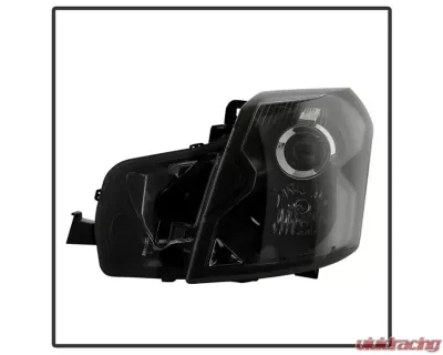 Xtune Crystal Headlights With Black Lens Cadillac CTS 2003-2007 - HD-JH-CCTS03-BK