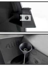 Xtune Crystal Headlights With Black Lens Cadillac CTS 2003-2007                                     - HD-JH-CCTS03-BK - Image 6