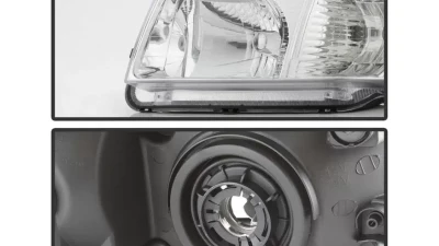 Xtune OEM Left Driver Side Headlights Chevrolet Equinox 2005-2009                                     - HD-JH-CEQ05-OE-L - Image 4