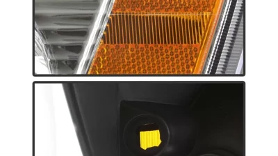 Xtune OEM Left Driver Side Headlights Chevrolet Equinox 2005-2009                                     - HD-JH-CEQ05-OE-L - Image 6