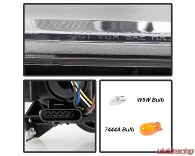 Xtune Akkon OEM Left Driver Side Headlights Chevrolet Equinox 2010-2017 - HD-JH-CEQ10-OE-L