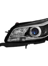 Xtune OE Style Left Projector Headlights With Clear Lens Chevrolet Malibu 2013-2015                                     - HD-JH-CM13-HID-OE-L - Image 8