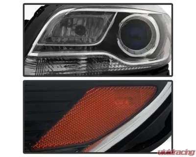 Xtune OE Style Left Projector Headlights With Clear Lens Chevrolet Malibu 2013-2015 - HD-JH-CM13-HID-OE-L