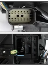 Xtune OE Style Left Projector Headlights With Clear Lens Chevrolet Malibu 2013-2015                                     - HD-JH-CM13-HID-OE-L - Image 5