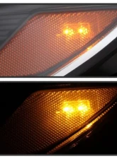 Xtune OE Style Left Projector Headlights With Clear Lens Chevrolet Malibu 2013-2015                                     - HD-JH-CM13-HID-OE-L - Image 7