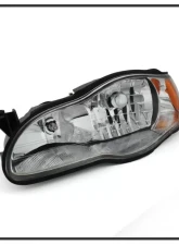 Xtune Chrome Crystal Headlights Chevrolet Monte Carlo 2000-2005                                     - HD-JH-CMC00-AM-C - Image 3