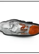 Xtune Chrome Crystal Headlights Chevrolet Monte Carlo 2000-2005                                     - HD-JH-CMC00-AM-C - Image 4