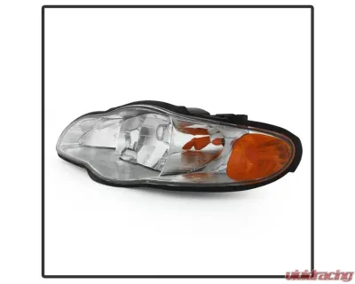 Xtune Chrome Crystal Headlights Chevrolet Monte Carlo 2000-2005 - HD-JH-CMC00-AM-C