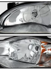 Xtune Chrome Crystal Headlights Chevrolet Monte Carlo 2000-2005                                     - HD-JH-CMC00-AM-C - Image 5