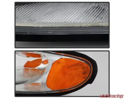 Xtune Chrome Crystal Headlights Chevrolet Monte Carlo 2000-2005 - HD-JH-CMC00-AM-C