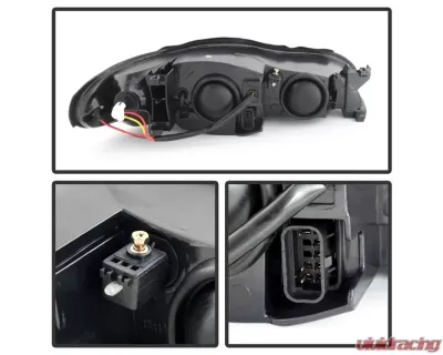 Xtune Chrome Crystal Headlights Chevrolet Monte Carlo 2000-2005 - HD-JH-CMC00-AM-C