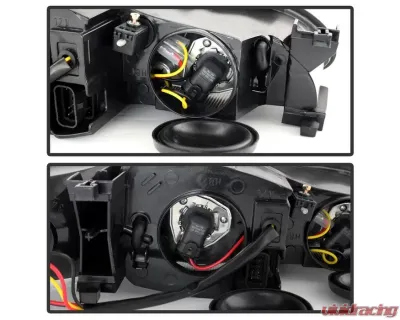 Xtune Chrome Crystal Headlights Chevrolet Monte Carlo 2000-2005 - HD-JH-CMC00-AM-C
