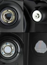 Xtune Crystal Headlights With Smoked Lens Chevrolet Silverado 2007-2014                                     - HD-JH-CS07-AM-SM - Image 3