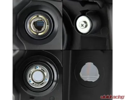 Xtune Crystal Headlights With Smoked Lens Chevrolet Silverado 2007-2014 - HD-JH-CS07-AM-SM