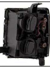 Xtune OEM Style Black Headlights With Chrome Trim Chevrolet Silverado 1500 2014-2015                                     - HD-JH-CS14-CC-BK - Image 3