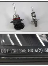 Xtune OEM Style Projector Headlights With Black Lens Chevrolet Silverado 1500 2014-2015                                     - HD-JH-CS14-PJ-BK - Image 6