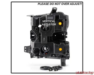 Xtune OE Right Passenger Side Halogen Headlight Chevrolet Silverado 1500 2019-2020 - HD-JH-CSIL19-OE-R