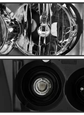 Xtune Chrome Crystal Headlights Chevrolet Avalanche | Suburban | Tahoe 2007-2014                                     - HD-JH-CSUB07-AM-C - Image 3