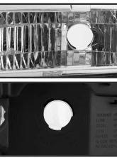 Xtune Chrome Crystal Headlights Chevrolet Avalanche | Suburban | Tahoe 2007-2014                                     - HD-JH-CSUB07-AM-C - Image 6