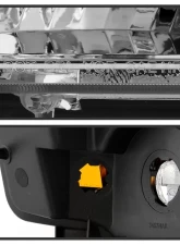 Xtune Chrome Crystal Headlights Chevrolet Avalanche | Suburban | Tahoe 2007-2014                                     - HD-JH-CSUB07-AM-C - Image 7