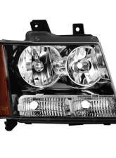 OEM Right Passenger Side Headlights Chevrolet Avalanche | Suburban | Tahoe 2007-2014                                     - HD-JH-CSUB07-OE-R - Image 8