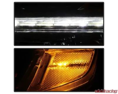 Xtune Chrome OEM Style Headlights Chevrolet Suburban | Tahoe 2015-2019 - HD-JH-CSUB15-AM-C