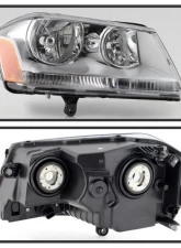 Xtune Akkon OEM Right Passenger Side Headlights Dodge Avenger 2008-2014                                     - HD-JH-DA08-OE-R - Image 2