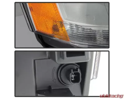 Xtune Akkon OEM Right Passenger Side Headlights Dodge Avenger 2008-2014 - HD-JH-DA08-OE-R