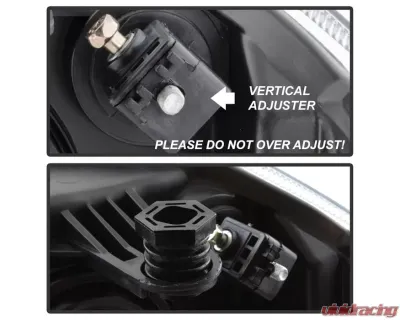 Xtune Akkon OEM Right Passenger Side Headlights Dodge Avenger 2008-2014 - HD-JH-DA08-OE-R