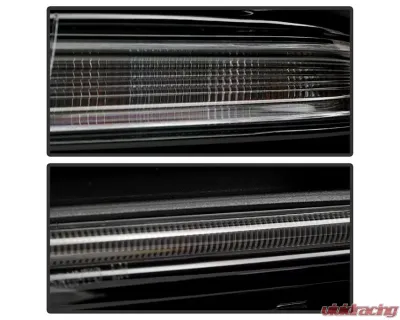 Xtune OE Left Driver Side LED DRL Halogen Headlight Dodge Charger 2015-2019 - HD-JH-DCH15-OE-BK-L