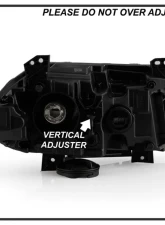 Xtune OE Left Driver Side LED DRL Halogen Headlight Dodge Charger 2015-2019                                     - HD-JH-DCH15-OE-BK-L - Image 5