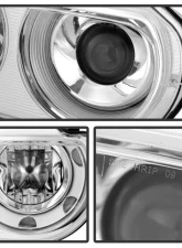 Xtune Chrome Projector Headlamps Dodge Challenger 2008-2014                                     - HD-JH-DCHAL08-HID-C - Image 2