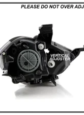 Xtune Black OE Style Headlights Dodge Dart 2013-2016                                     - HD-JH-DDART13-H-AM-BK - Image 6