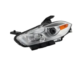 Xtune OE Chrome Left Driver Side Projector Headlight Dodge Dart 2013-2016