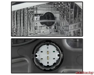 Xtune OE Chrome Left Driver Side Projector Headlight Dodge Dart 2013-2016 - HD-JH-DDART13-H-C-L