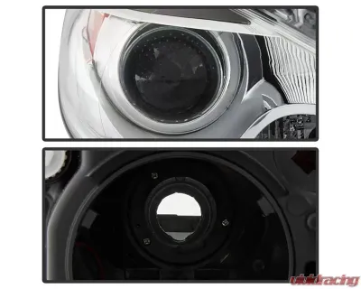 Xtune OE Chrome Right Passenger Side Projector Headlight Dodge Dart 2013-2016 - HD-JH-DDART13-H-C-R