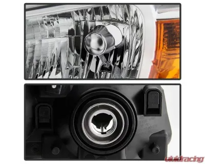 Xtune Chrome OEM Style Headlights Dodge Grand Caravan 2008-2010 - HD-JH-DGC08-AM-C