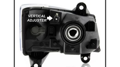 Xtune Chrome OEM Style Headlights Dodge Grand Caravan 2008-2010                                     - HD-JH-DGC08-AM-C - Image 5