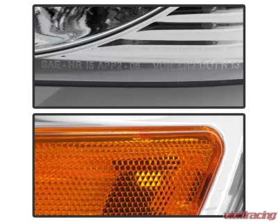 Xtune Chrome OEM Style Headlights Ford Explorer 2006-2010 - HD-JH-FEXP06-AM-C