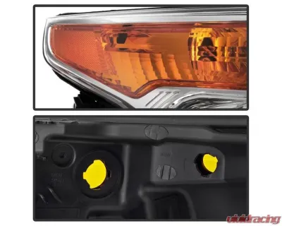 Xtune Chrome OEM Style Headlights Ford Explorer 2011-2015 - HD-JH-FEXP11-AM-C