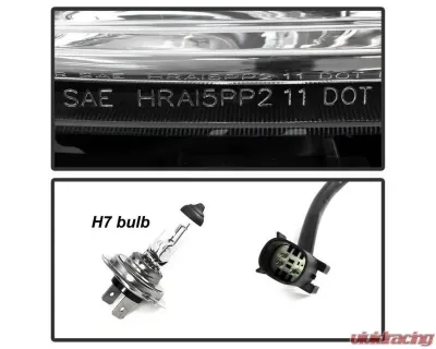 Xtune Chrome OEM Style Headlights Ford Explorer 2011-2015 - HD-JH-FEXP11-AM-C